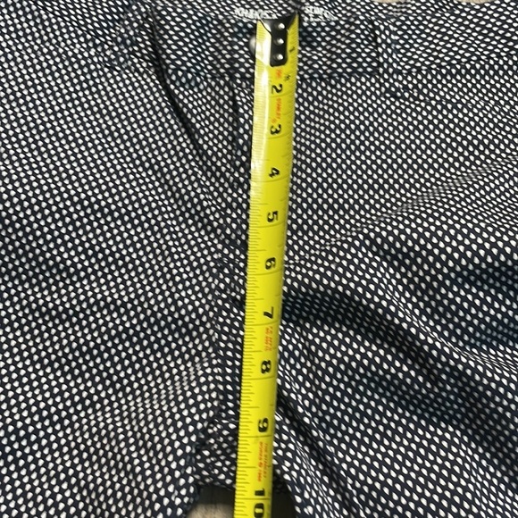 Khakis by GAP, Slim City, Navy and White Print, size 6 regular, inseam 25” - Picture 7 of 10